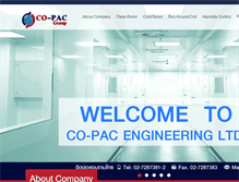 Tablet Screenshot of co-pacgroup.com